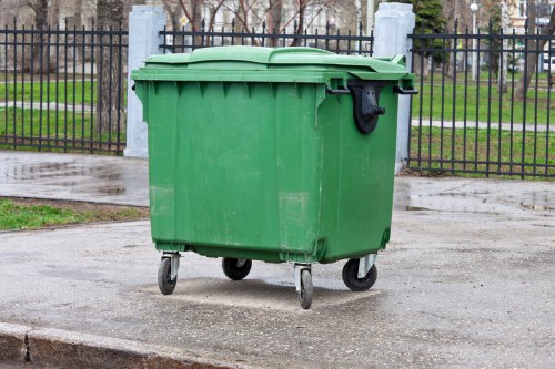 Eco-friendly rubbish disposal methods used in Harlesden